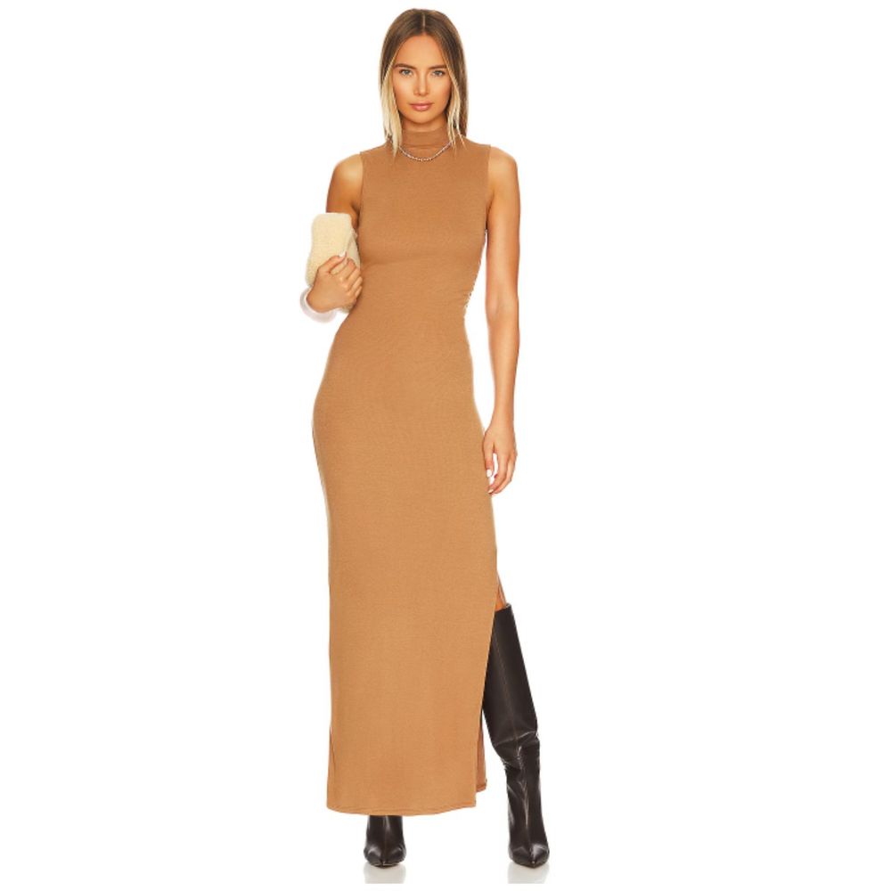 NWOT -  L*Space Chandler Dress in Camel - Women's size XL